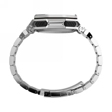 Timex UFC Colossus TW2V84700 Zegarek męski sportowy na srebrnej bransolecie