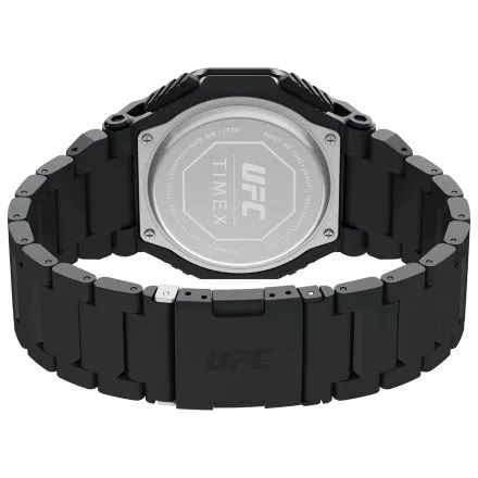 Timex UFC Colossus TW2V84800 Zegarek męski sportowy na czarnej bransolecie