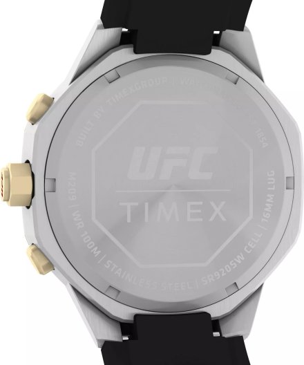 Timex UFC King Chronograph TW2V87300 Zegarek męski sportowy na czarnym pasku