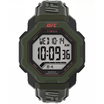Timex UFC Strength Knockout TW2V88300 Zegarek Męski Sportowy z wyświetlaczem