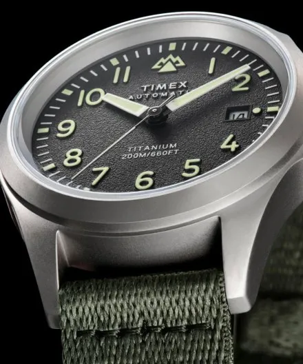 Timex Expedition Titanium Automatic TW2V95300 Zegarek męski na pasku