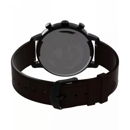 Timex Chicago Chronograph TW2W13200 męski zegarek z brązowym paskiem