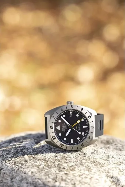 Timex Expedition GMT Titanium Automatic TW2W53000 Zegarek męski na pasku