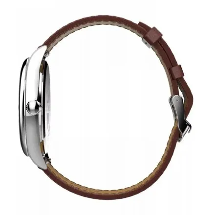 Timex Legacy TW2W57200 Zegarek męski srebrny z niebieską tarczą