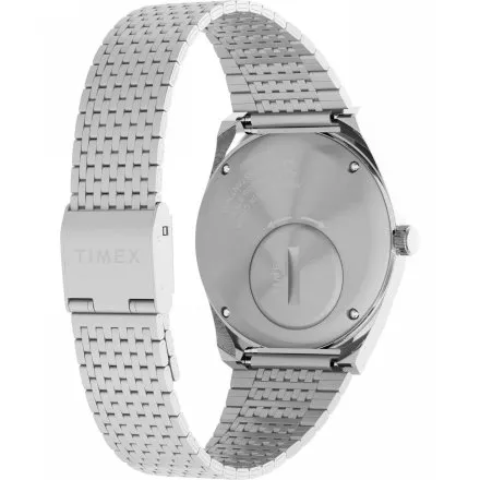 Timex Q Falcon Eye TW2W62400 zegarek męski srebrny retro z datownikiem
