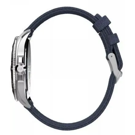 Timex Harborside Coast TW2W62700 Zegarek męski srebrny na niebieskim pasku