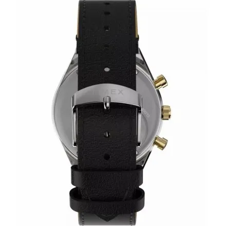 Timex Q Chronograph TW2W64300 zegarek męski na czarnym pasku