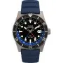 Timex Deepwater Reef 200 GMT TW2W75100 Zegarek męski na niebieskim pasku do pływania