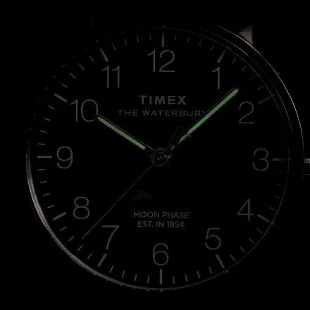 Timex Waterbury Classic Moon Phase TW2W75600 Zegarek męski klasyczny na pasku