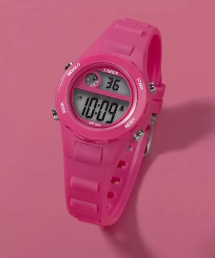 Timex Time Machines TW2W92500 Zegarek dziecięcy różowy z wyświetlaczem
