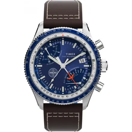 Timex Fly Back Chronograph x Pan Am TW2W97200 Zegarek męski na pasku