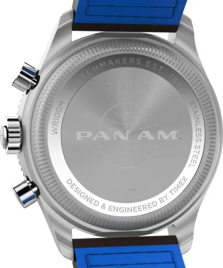 Timex Fly Back Chronograph x Pan Am TW2W97200 Zegarek męski na pasku