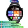 Rubicon RNCF39 czarny smartwatch z pomiarem EKG i cukru SMARUB079