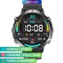 Rubicon RNCF40 czarny smartwatch z ciśnieniomierzem i kompasem SMARUB091