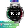 Rubicon RNCF40 srebrny smartwatch z ciśnieniomierzem i kompasem SMARUB097