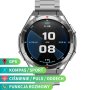 Rubicon RNCF41 srebrny smartwatch na bransolecie GPS AMOLED SMARUB100
