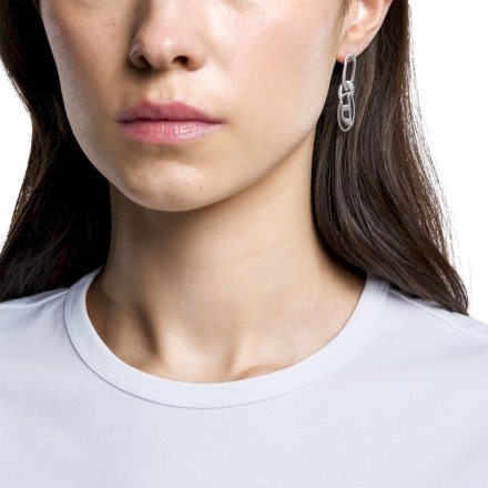 Diesel Jewel kolczyki damskie wiszące srebrne DX1598040