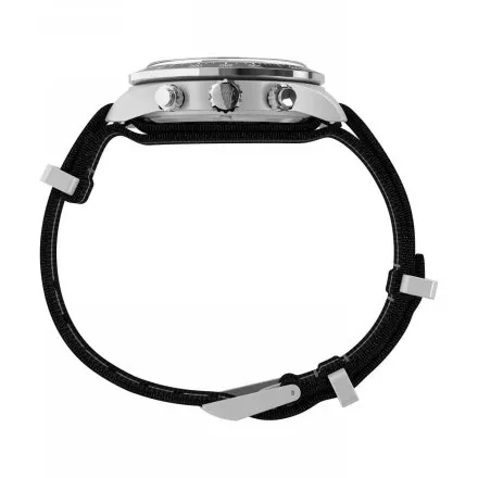 Timex Waterbury Heritage Chronograph TW2Y35500 Zegarek męski srebrny na pasku