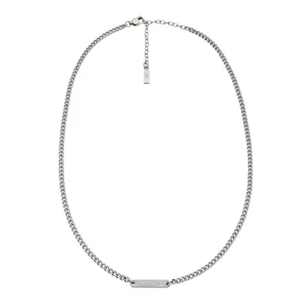 Emporio Armani Eagle Logo naszyjnik męski srebrny EGS3188040