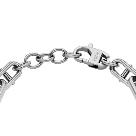 Fossil Knox bransoletka stalowa srebrna JF04883040