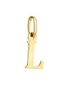 Zawieszka złota literka L • Złoto 585 0.19 g