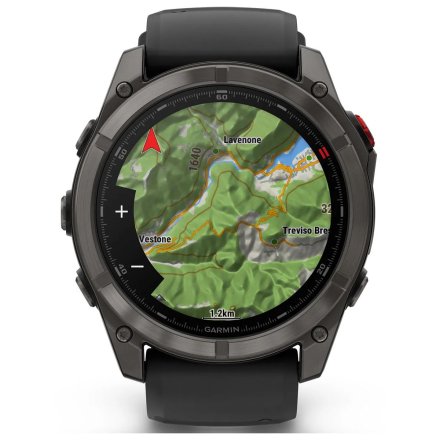 Zegarek Garmin Fenix 8 PRO 51mm AMOLED LTE Czarny Tytanowy 010-03199-01