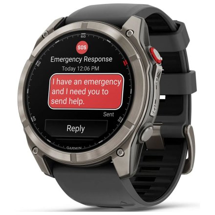 Zegarek Garmin Fenix 8 PRO 51mm AMOLED LTE Tytanowy 010-03199-11