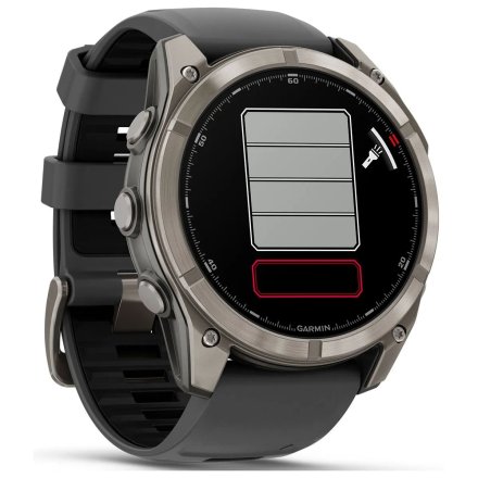 Zegarek Garmin Fenix 8 PRO 51mm AMOLED LTE Tytanowy 010-03199-11