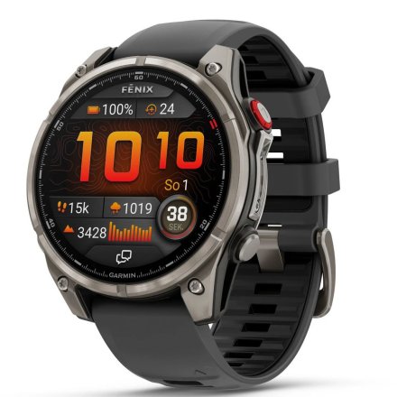 Zegarek Garmin Fenix 8 PRO 47mm AMOLED LTE Tytanowy 010-03198-11