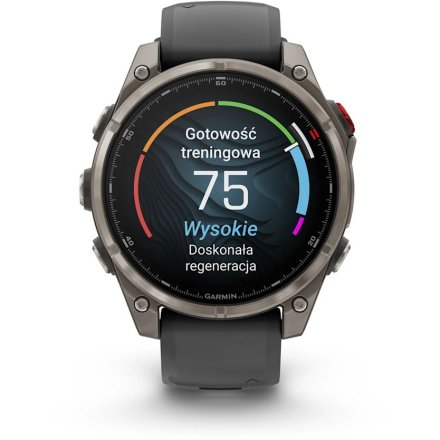 Zegarek Garmin Fenix 8 PRO 47mm AMOLED LTE Tytanowy 010-03198-11