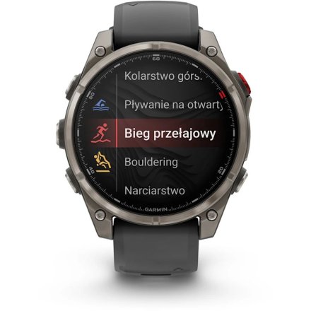 Zegarek Garmin Fenix 8 PRO 47mm AMOLED LTE Tytanowy 010-03198-11