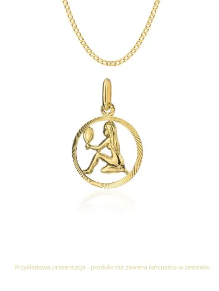 Zawieszka złota znak zodiaku PANNA  • Złoto 585 0.63 g