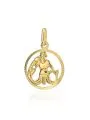 Zawieszka złota znak zodiaku WODNIK • Złoto 585 0.81 g