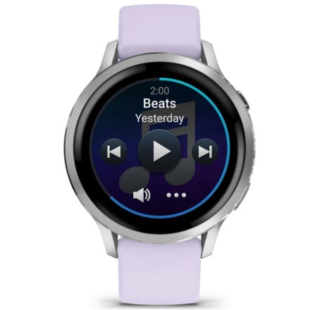 Smartwatch Garmin Venu 4 41 mm srebrny damski zegarek sportowy 010-03013-01