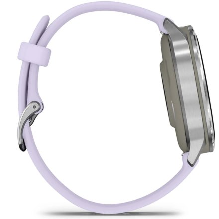 Smartwatch Garmin Venu 4 41 mm srebrny damski zegarek sportowy 010-03013-01