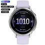 Smartwatch Garmin Venu 4 41 mm srebrny damski zegarek sportowy 010-03013-01