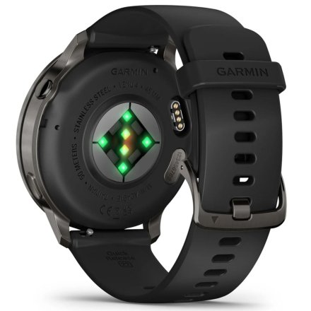 Smartwatch Garmin Venu 4 45 mm czarny zegarek sportowy 010-03014-00