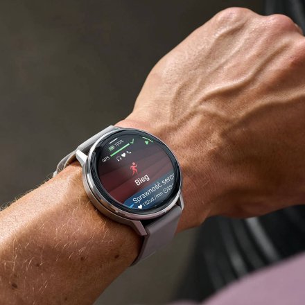 Smartwatch Garmin Venu 4 45 mm srebrny zegarek sportowy 010-03014-01