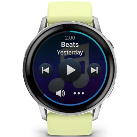 Smartwatch Garmin Venu 4 45 mm srebrno-żółty zegarek sportowy 010-03014-02
