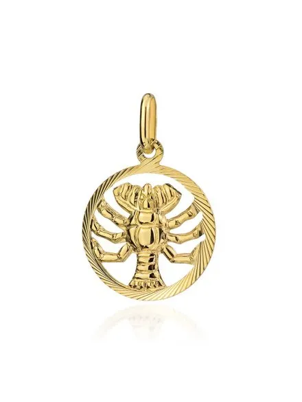 Zawieszka złota znak zodiaku RAK • Złoto 585 0.83 g