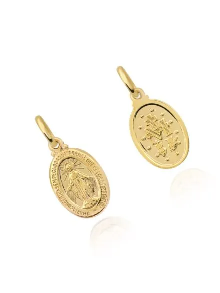 Cudowny Medalik zawieszka średni pr. 585 • Złoto 585 0.80 g