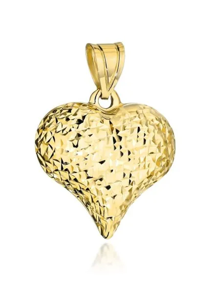 Zawieszka złota diamentowane serce  • Złoto 585 0.91 g