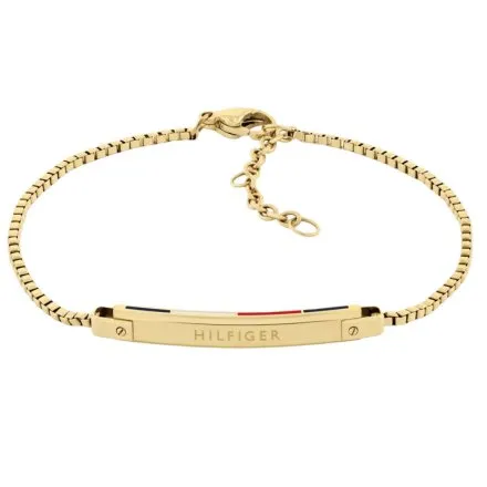 Tommy Hilfiger Linear bransoletka damska złota 2780953