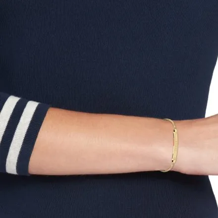 Tommy Hilfiger Linear bransoletka damska złota 2780953