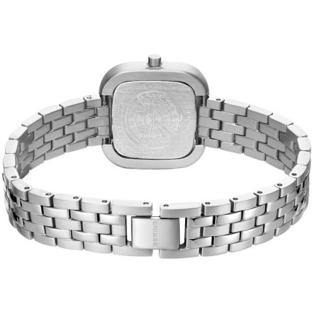 Bering Classic zegarek damski kwadratowy srebrny 17926-704