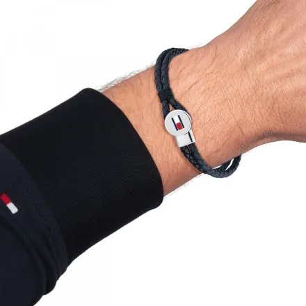 Tommy Hilfiger bransoletka męska granatowa 2790656