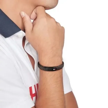 Tommy Hilfiger bransoletka męska brązowa 2790661