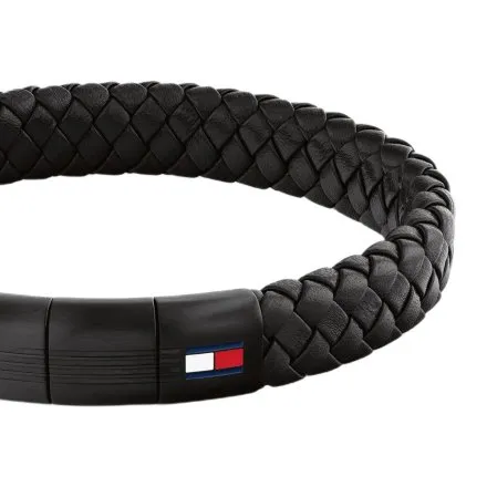 Tommy Hilfiger bransoletka męska czarna 2790662