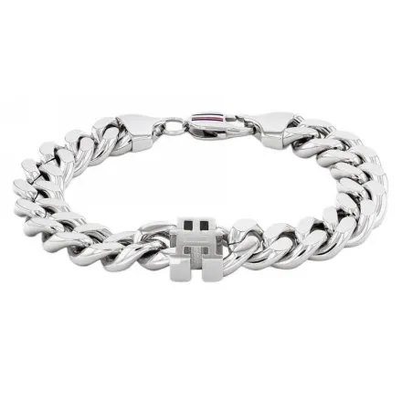 Tommy Hilfiger bransoletka męska srebrna łańcuch 2790664