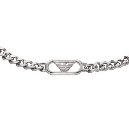 Emporio Armani Eagle Logo bransoletka męska stalowa EGS3247040